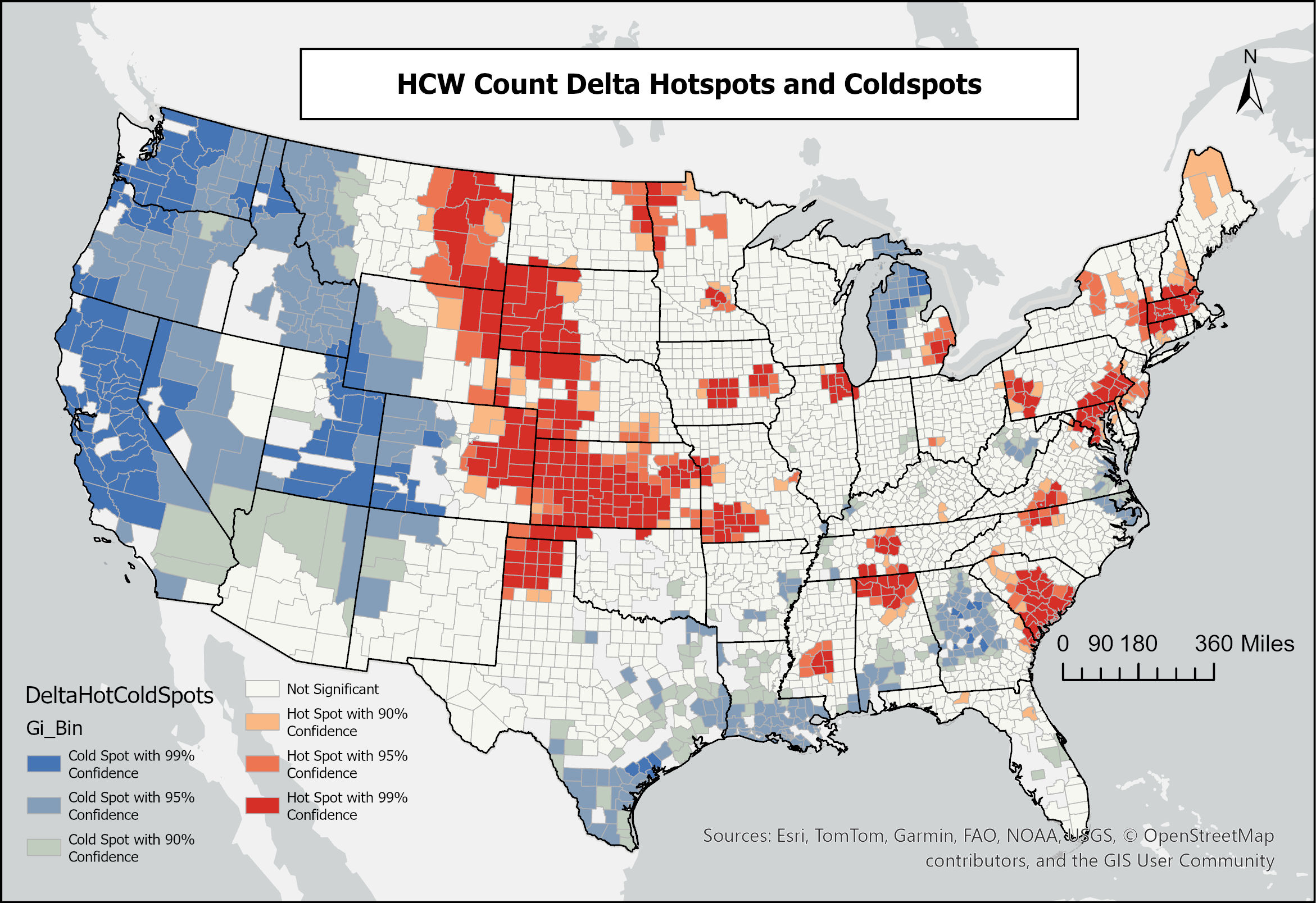 Map overlay of severe weather and housing exposure