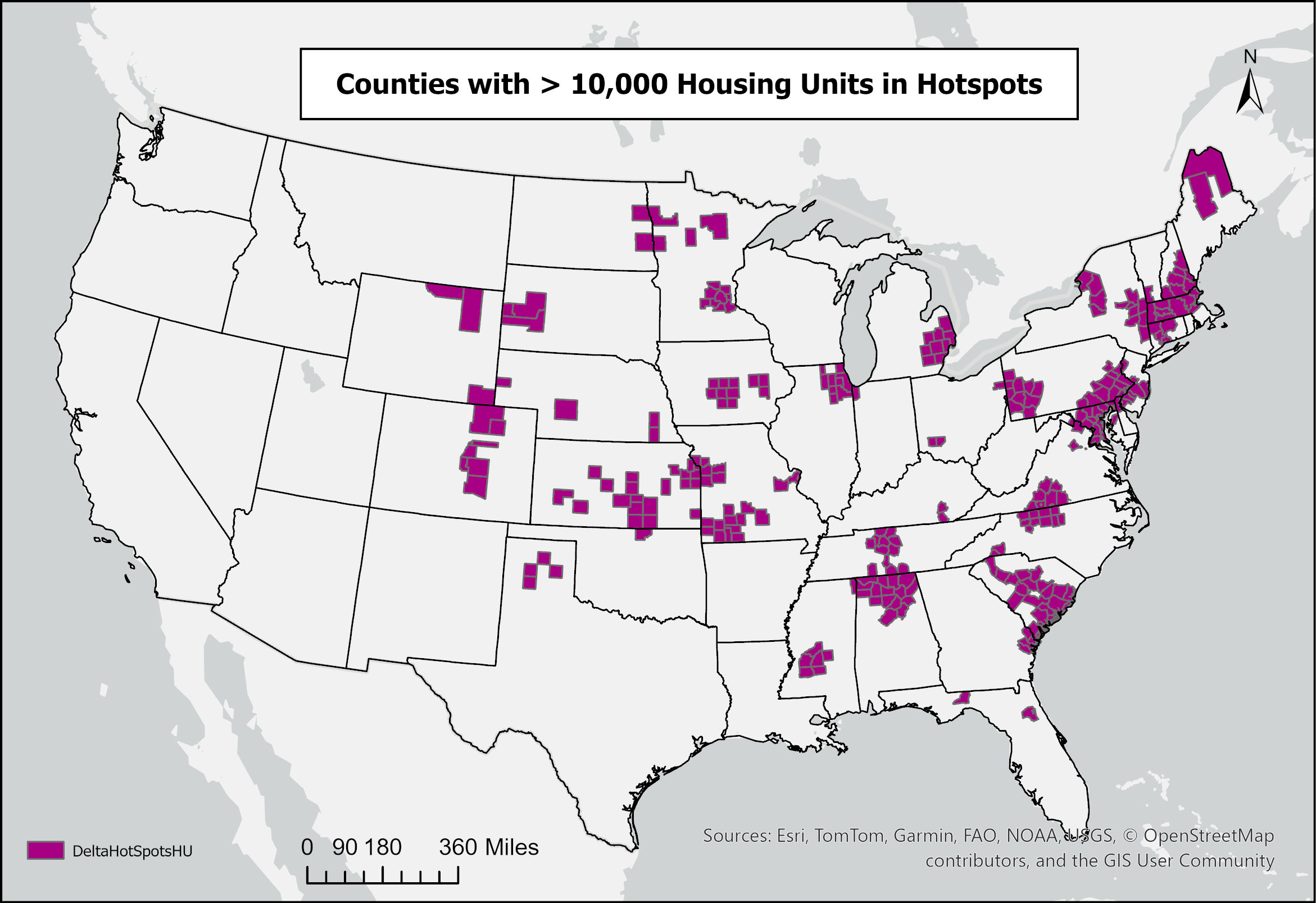Hotspot housing exposure