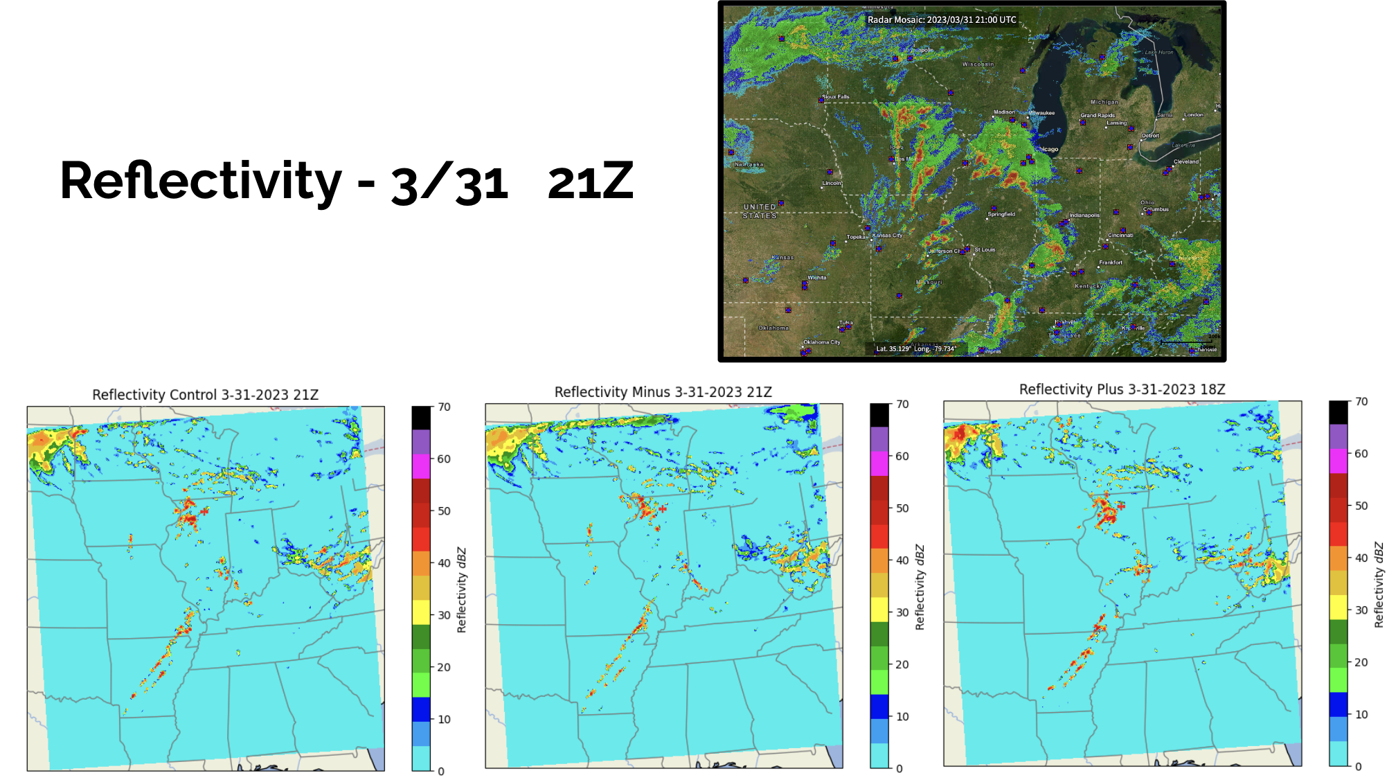 Reflectivity at 21Z